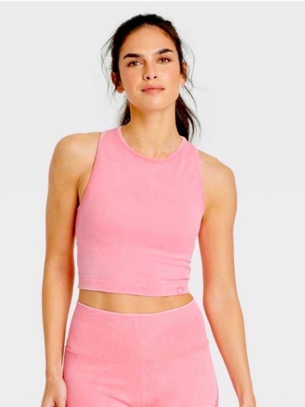 JoyLab Women’s Pink Crop Tank Top Size XL